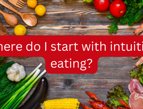 Where do I start with intuitive eating?